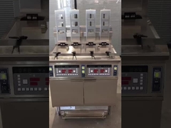 OFE-H413 CE certificata Macchina elettrica aperta per la frittura con pompa di olio a sollevamento automatico