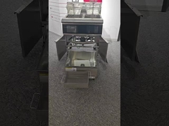 OFE-H226L friggitrice elettrica a chip aperta con sistema di filtro dell'olio con funzione di sollevamento automatico