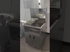 60cm 100cm Larghezza patatine fritte Patatine fritte Display più caldo Materiale 304SUS