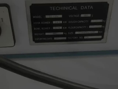 ZZ-120/80/60/40/240 miscelatore a spirale elettrico a due velocità