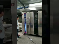 YKZ-100AD/YZD-100AD/YKG-100AD olio diesel a gas elettrico 380V/220V 32 vassoi forno rotativo panetteria con tra