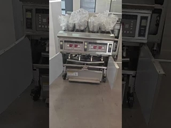 OFE-413 Pannello di computer digitale professionale 4 serbatoi 4 cestini 28KW 304SUS Chips elettrici Friggitrice aperta