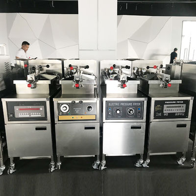 Fritura a pressione elettrica a pannello meccanico 4HD con filtrazione automatica