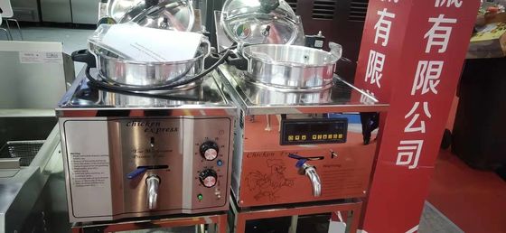 Pannello digitale 16L 3KW 220V/110V Chicken Express Fritto a pressione superiore