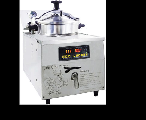 Pannello digitale 16L 3KW 220V/110V Chicken Express Fritto a pressione superiore