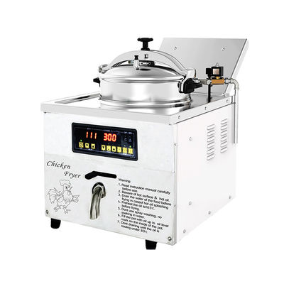 Pannello digitale 16L 3KW 220V/110V Chicken Express Fritto a pressione superiore