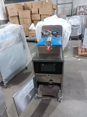 Pannello sensoriale a tocco elettrico Verticale Forno di pollo Fritura a pressione con filtrazione