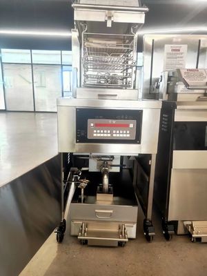 8HD elettrico 17KW 380V 55L 5 friggitrice grande produttività fritto a pressione