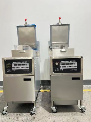 Pannello digitale elettrico 380V/220V Fritura a pressione per pollo senza filtro ad olio