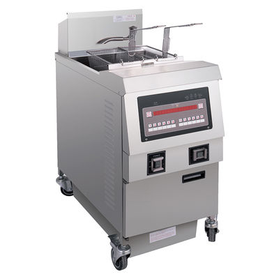 Riscaldamento a gas 220V Pannello del computer digitale Una pentola Due cestini Apri frigorifero