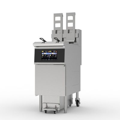 14.3kw Potenza touchscreen pannello intelligente 380V/50hz~60hz con filtro dell'olio friggitrice commerciale elettrica aperta