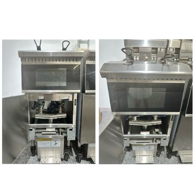 14.3kw Potenza touchscreen pannello intelligente 380V/50hz~60hz con filtro dell'olio friggitrice commerciale elettrica aperta