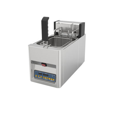 Friggitrice aperta digitale elettrica da 8 litri con sollevamento automatico da tavolo da 3 kW