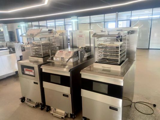 PFE-2000 8HD pannello elettrico smart touch 55L 5 friggitrice grande produttività pollo friggitrice a pressione