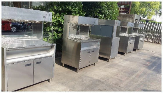 60cm 100cm Larghezza patatine fritte Patatine fritte Display più caldo Materiale 304SUS