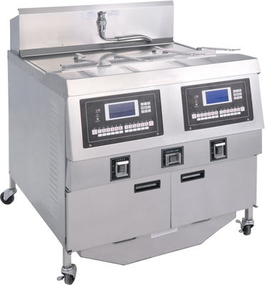 Chips elettrici con funzione di memoria Open Style con filtrazione dell'olio Deep Fryer