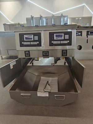 Chips elettrici con funzione di memoria Open Style con filtrazione dell'olio Deep Fryer