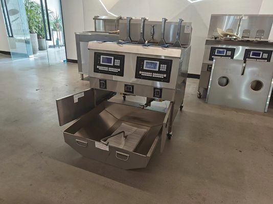 Chips elettrici con funzione di memoria Open Style con filtrazione dell'olio Deep Fryer