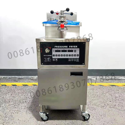 Pannello di calcolo 25D senza filtrazione Gas e riscaldamento elettrico Fritura a pressione di pollo