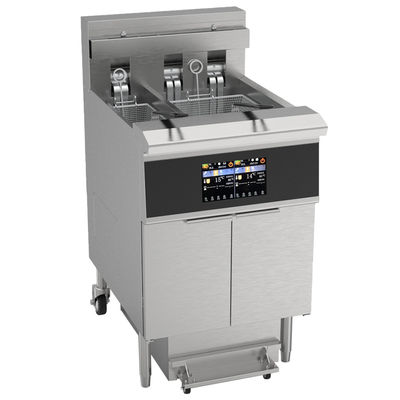 Smart Touch Panel 21.4KW 380V Con Certificazione Ce Con Filtrazione dell'Olio Fritura Elettrica Aperta