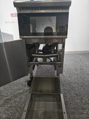 14.3kw 380V touchscreen smart panel con sistema di filtro dell' olio friggitrice elettrica aperta