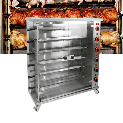 Macchine per arrostire pollo elettriche e a gas