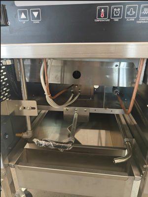 Pannello di calcolo 25D senza filtrazione Gas e riscaldamento elettrico Fritura a pressione di pollo