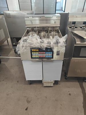 3 pentole 3 cestini 21KW Friggitrice elettrica digitale aperta