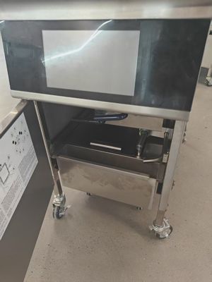 Smart Touch Panel 304SUS Manufacturer Gas Vertical Chicken Broaster Pressure Fryer/kfc chicken broaster fritter/industrial pressure fryer prezzo/