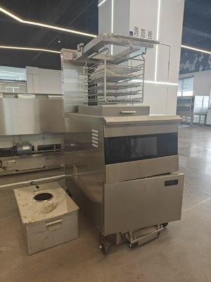 Fritura a pressione elettrica per pollo commerciale