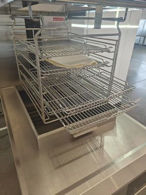 8HD pannello del computer elettrico digitale 55L 5 friggitrice grande produttività 17KW open deep fryer