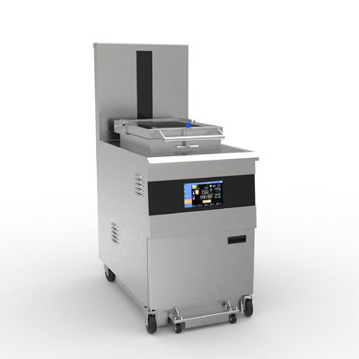 8HD Smart Touch Panel elettrico 55L 5 Fry Tray Grande produttività 17KW Open Deep Fryer