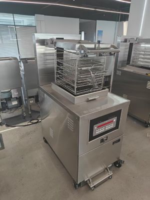 8HD pannello del computer elettrico digitale 55L 5 friggitrice grande produttività 17KW open deep fryer