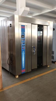 Risparmio energetico Diesel a gas elettrico 32 vassoi Forno rotativo Panetteria