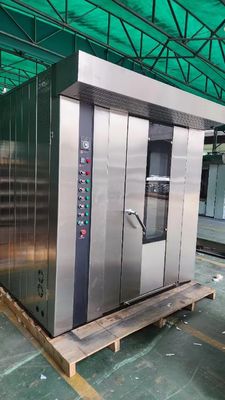 Risparmio energetico Diesel a gas elettrico 32 vassoi Forno rotativo Panetteria
