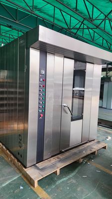 Risparmio energetico Diesel a gas elettrico 32 vassoi Forno rotativo Panetteria
