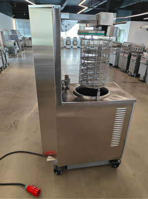 6HD elettrico 12KW 380V 28L 6 friggitrice grande produttività rotonda friggitrice a pressione di pollo