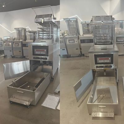 PFG-5910 Produttore di friggitrice a pressione per pollo a gas da 55L 8 teste 220V