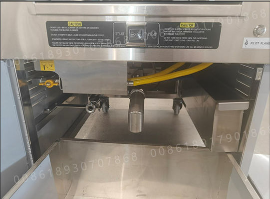 PFG-5910 Produttore di friggitrice a pressione per pollo a gas da 55L 8 teste 220V