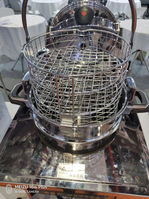 MDXZ-22 220V Chicken Express Tavolo in alto Contatore in alto Fritura a pressione elettrica