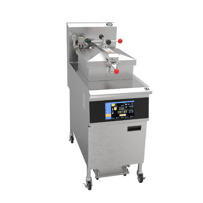 Smart Touch Panel 304SUS Manufacturer Gas Vertical Chicken Broaster Pressure Fryer/kfc chicken broaster fritter/industrial pressure fryer prezzo/